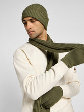 Męski Zestaw Zimowy Czapka Szalik Rękawiczki Lee Xmas Pack Mercantile Green 112358293